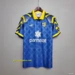 Retro Parma Blue Soccer Jersey