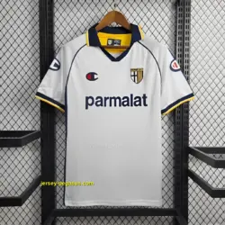 Retro Parma Calcio Away White Jersey