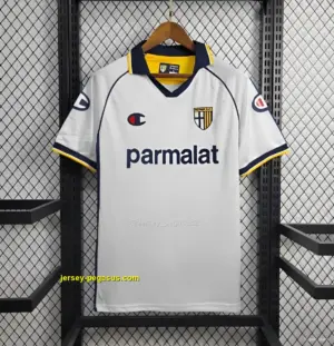 Retro Parma Calcio Away White Jersey