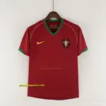 Retro Portugal 2006 Home Soccer Jersey