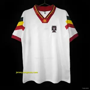 Retro Portugal Away White Jersey