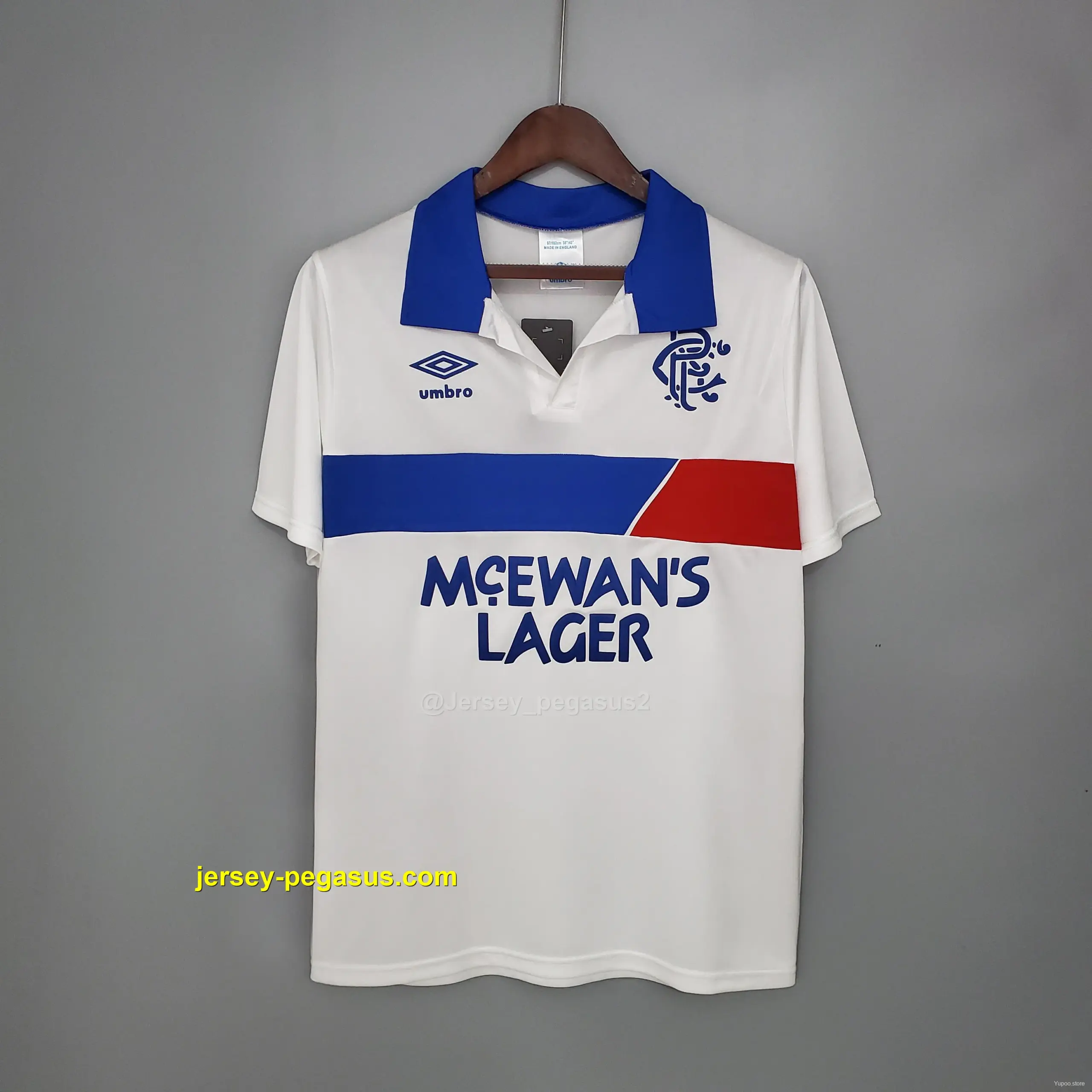 Retro Rangers 1994 away Soccer Jersey Retro Rangers 1994 away Soccer Jersey