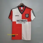 Retro Rangers Red and White Soccer Jersey