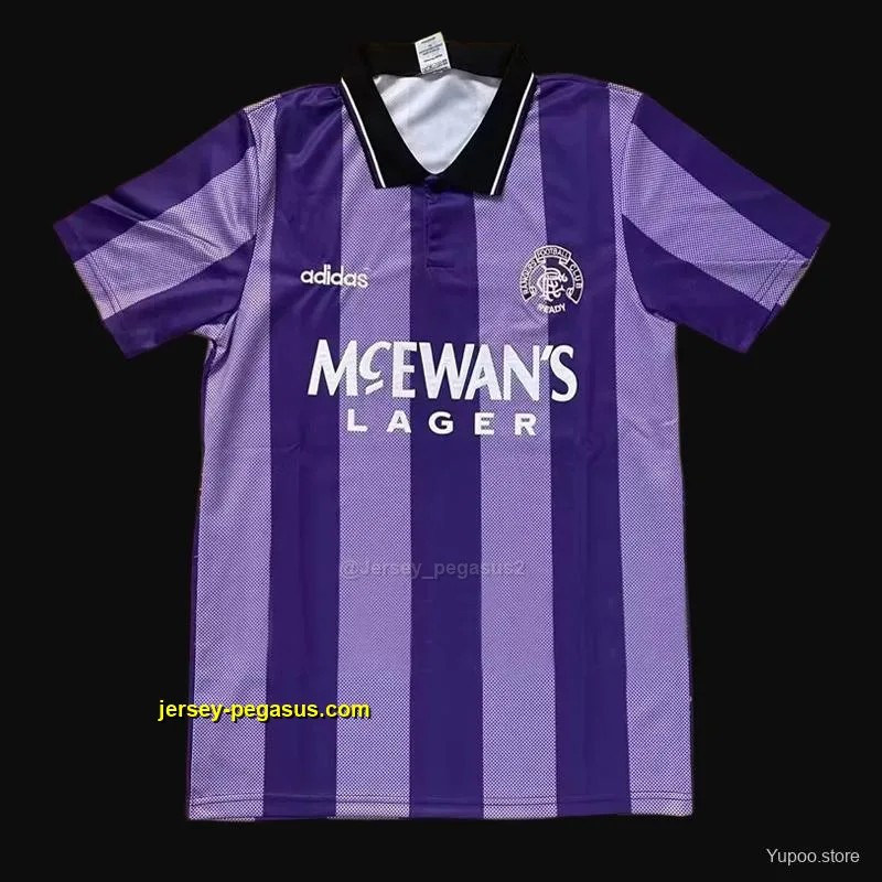 Retro Rangers Third Purple Jersey Retro Rangers Third Purple Jersey