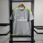 Retro Real Madrid Away Grey Soccer Jersey