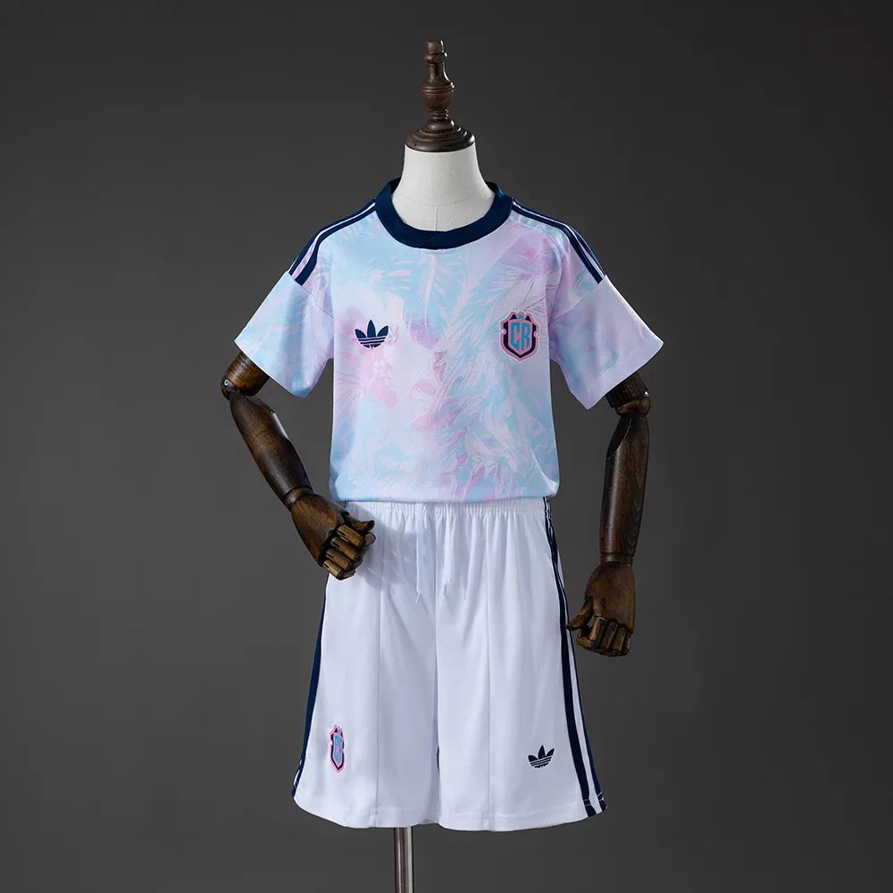 Costa Rica 2026 Away Kids Kit Jersey