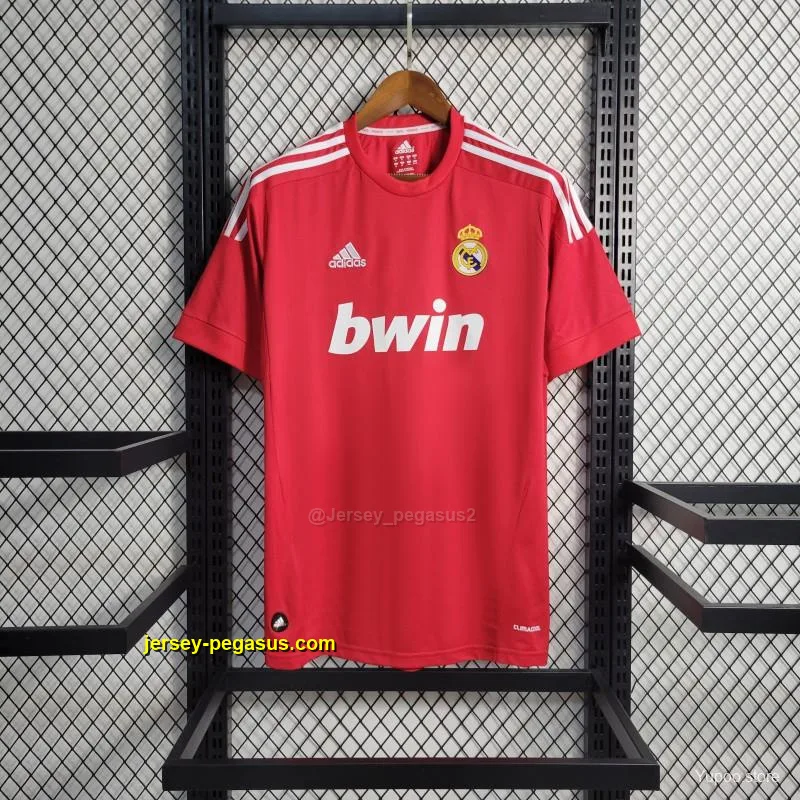 Retro Real Madrid Away Red Jersey Retro Real Madrid Away Red Jersey