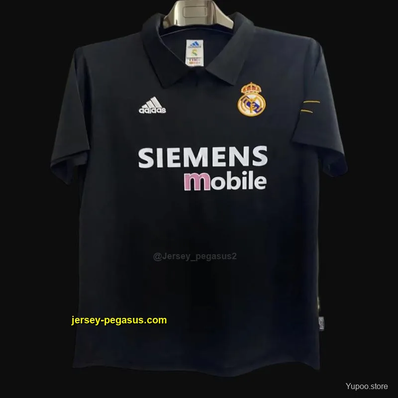 Retro Real Madrid Black Century Jersey Retro Real Madrid Black Century Jersey