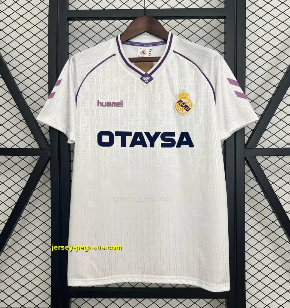 Retro Real Madrid Home Jersey
