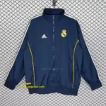 Retro Real Madrid Navy Windbreaker
