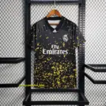 Retro Real Madrid Special Edition Black Gold Jersey