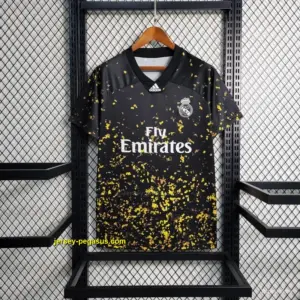 Retro Real Madrid Special Edition Black Gold Jersey