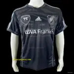 Retro River Plate 75Th Anniversary Black Jersey