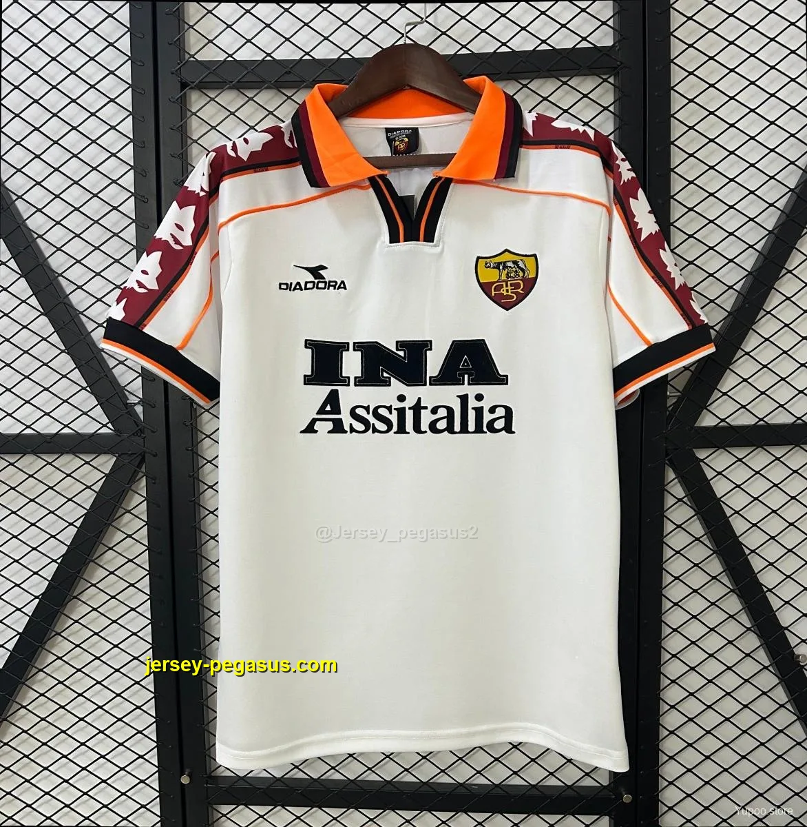 Retro Roma Away Jersey Retro Roma Away Jersey