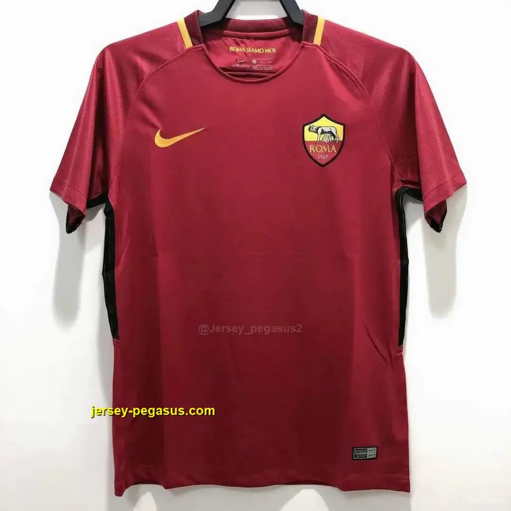 Retro Roma Home Soccer Jersey