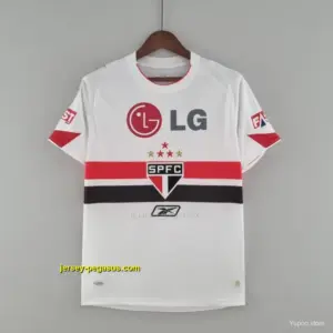 Retro Sao Paulo 2006 Home Soccer Jersey