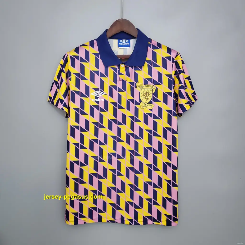 Retro Scotland 19 third away Soccer Jersey
