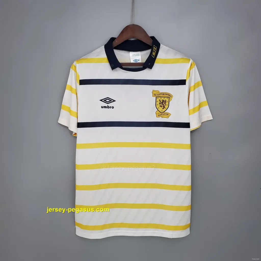 Retro Scotland away Soccer Jersey