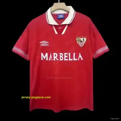 Retro Sevilla Away Red Jersey