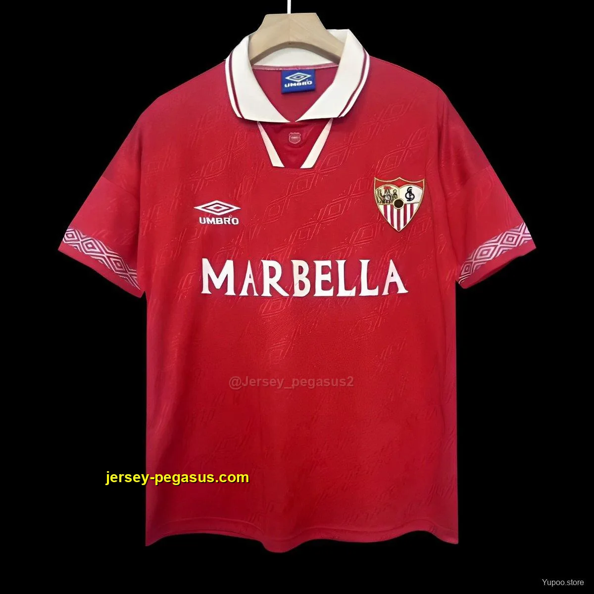 Retro Sevilla Away Red Jersey Retro Sevilla Away Red Jersey