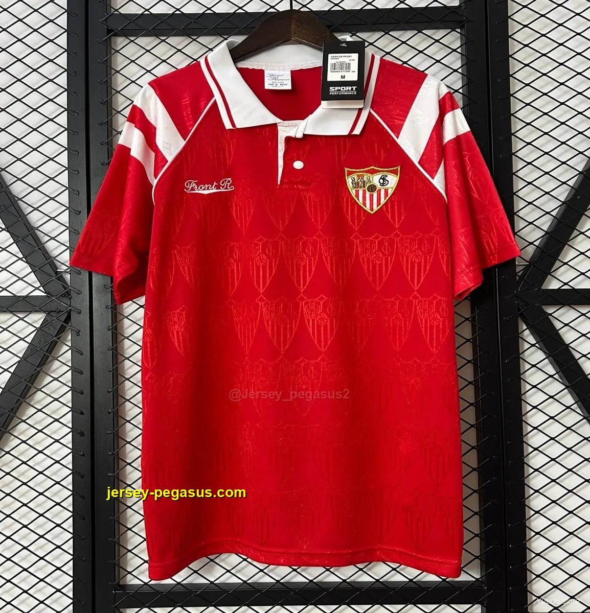 Retro Sevilla FC Away Red Jersey Retro Sevilla FC Away Red Jersey
