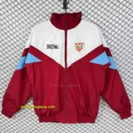 Retro Sevilla WhiteWine Full Zipper Windbreaker