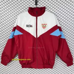 Retro Sevilla WhiteWine Full Zipper Windbreaker