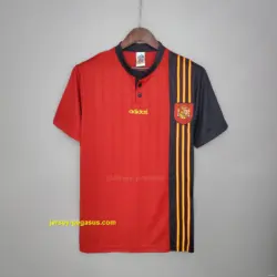 Retro Spain 1996 home Soccer Jersey