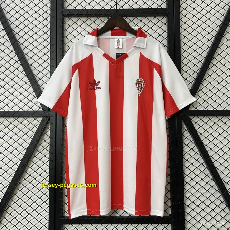 Retro Sporting Gijon Home Jersey Retro Sporting Gijon Home Jersey