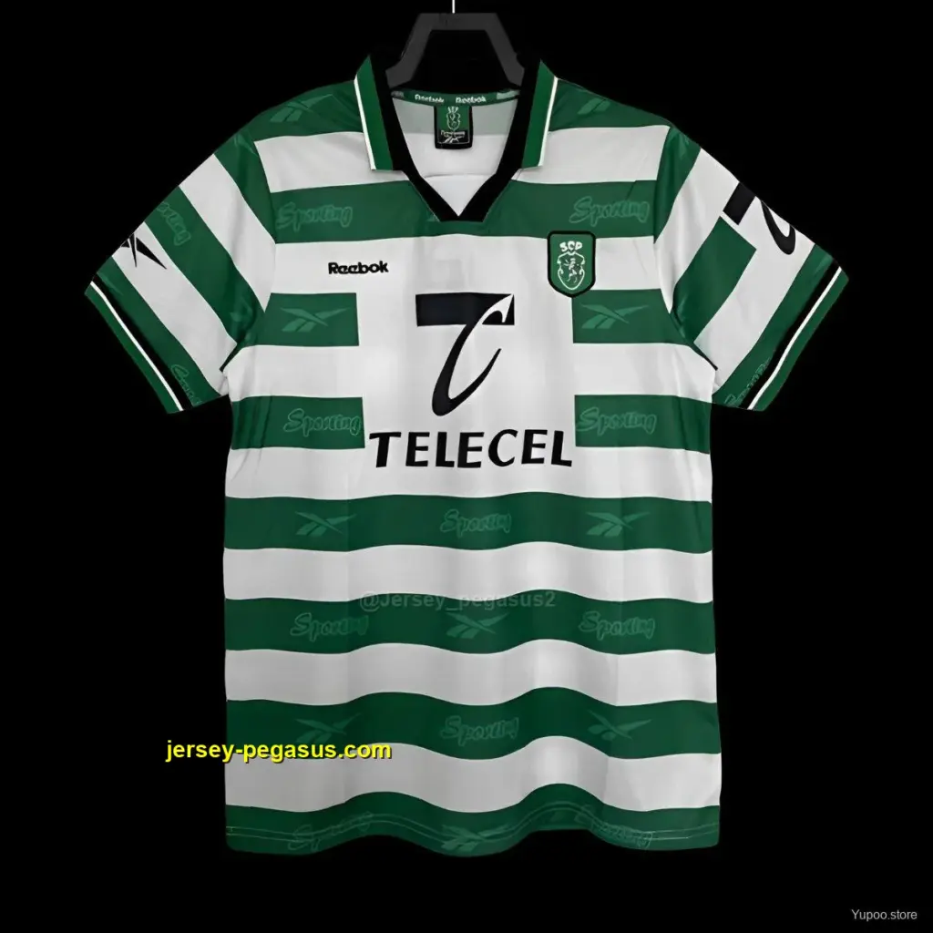 Retro Sporting Lisbon Home Jersey