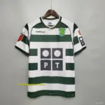 Retro Sporting Lisbon home Soccer Jersey
