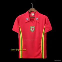 Retro Wales home Soccer Jersey