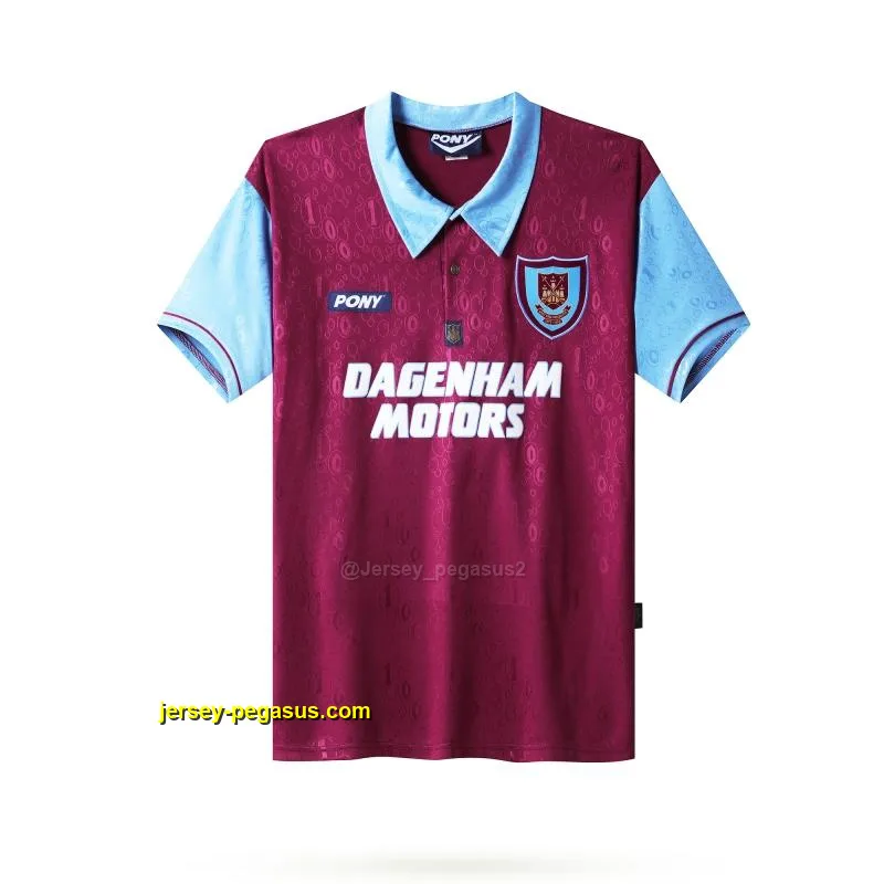 Retro West Ham United Home Jersey Retro West Ham United Home Jersey