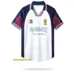 Retro West Ham X Iron Maiden Away White Jersey