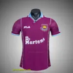 Retro West ham United Home Soccer Jersey