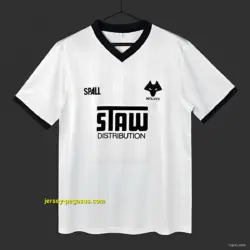 Retro Wolverhampton Wanderers Away White Jersey