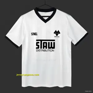 Retro Wolverhampton Wanderers Away White Jersey