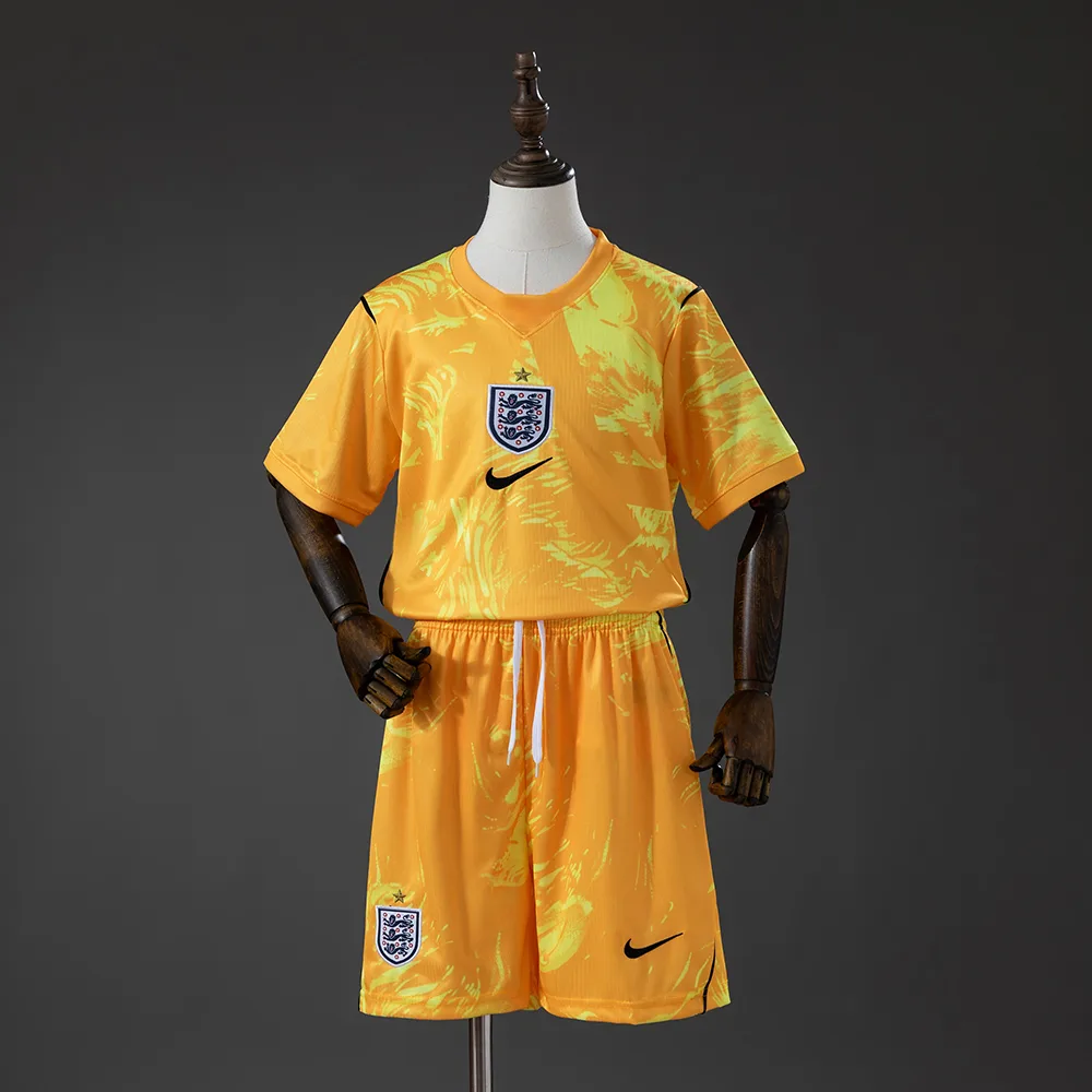 England 2026 GK Kids Kit Jersey - Yellow