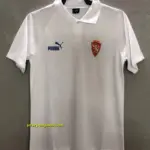 Retro Zaragoza Home Soccer Jersey