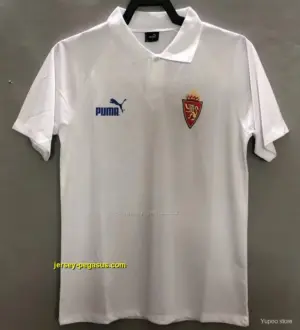 Retro Zaragoza Home Soccer Jersey