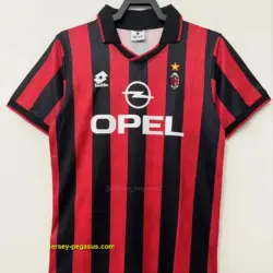 RetroAC Milan Home Soccer Jersey
