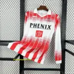 19 Retro AS Cannes Home Long Sleeves Jersey