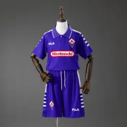 Fiorentina Home Retro Kids Kit Jersey