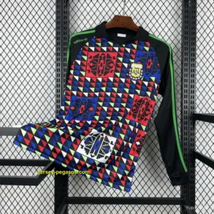 1990 Retro Argentina Goalkeeper Long Sleeve Jersey