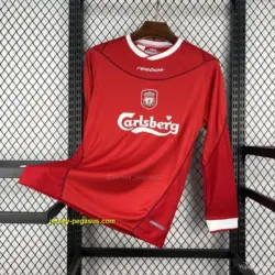 20 Retro Liverpool Home Long Sleeve Jersey