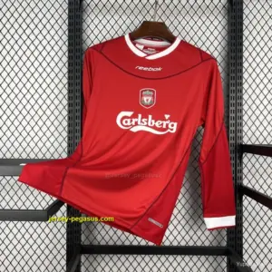 20 Retro Liverpool Home Long Sleeve Jersey