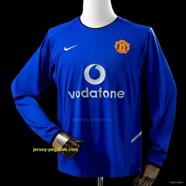 20 Retro Manchester United Third Long Sleeve Jersey 20 Retro Manchester United Third Long Sleeve Jersey