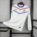 2012 Retro France Away Long Sleeve Jersey