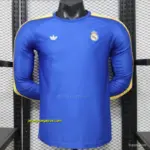 Player Version 2026 Real Madrid Blue Long Sleeve Adidas Originals Retro Special