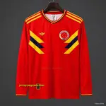 Retro 1990 Colombia Away Long Sleeve Jersey